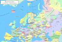 Финляндия на карте Европы